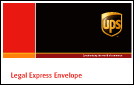 UPS Express Legal Envelope